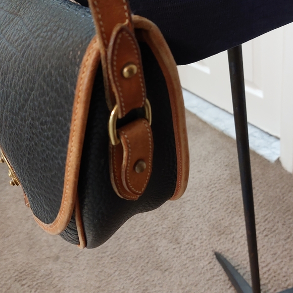 Dooney & Bourke Black and Tan Crossbody Bag - Picture 7 of 13